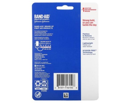 Band Aid, Tough Wrap, 1 Roll (Discontinued Item) Band Aid, Tough Wrap, 1 Roll (Discontinued Item)