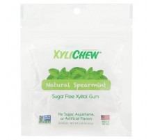 XyliDENT, Xylichew, Natural Spearmint, 50 Pieces, 2.29 oz (65 g)