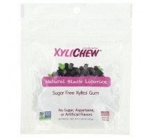 XyliDENT, Xylichew, Natural Black Licorice, 50 Pieces, 2.29 oz (65 g)