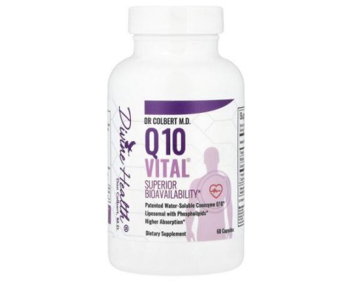 Divine Health, Dr Colbert M.D. Q10 Vital®, 60 Capsules