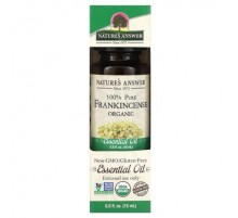 Nature's Answer, 100% Pure Organic Essential Oil, Frankincense, 0.5 fl oz (15 ml)