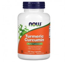 NOW Foods, Turmeric Curcumin, 120 Veg Capsules (665 mg per Capsule)