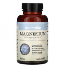 NatureWise, Magnesium, 90 Softgels (100 mg per Softgel)
