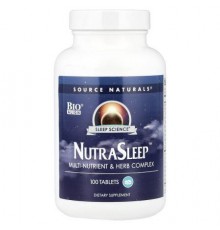 Source Naturals, Sleep Science®, NutraSleep™, 100 Tablets