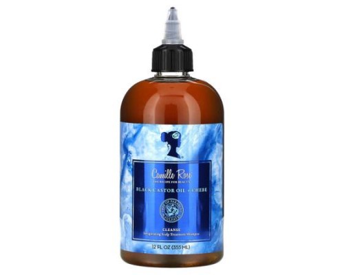 Camille Rose, Invigorating Scalp Treatment Shampoo, Black Castor Oil + Chebe, 12 fl oz (355 ml) Camille Rose, Invigorating Scalp Treatment Shampoo, Black Castor Oil + Chebe, 12 fl oz (355 ml)