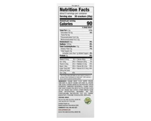 Earth's Best, Organic Crunchin' Crackers, 2+ Years, Original, 5.3 oz (150 g) Earth's Best, Organic Crunchin' Crackers, 2+ Years, Original, 5.3 oz (150 g)
