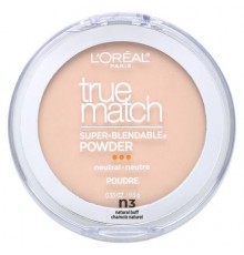 L'Oréal, True Match, Super-Blendable Powder, N3 Natural Buff, 0.33 oz, (9.5 g)