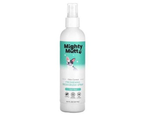 Mighty Mutt, Freshening Deodorizer Spray, For Dogs, Soft Rain, 8 fl oz (237 ml) Mighty Mutt, Freshening Deodorizer Spray, For Dogs, Soft Rain, 8 fl oz (237 ml)