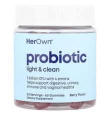 Her Own, Probiotic Gummies, Berry, 60 Gummies
