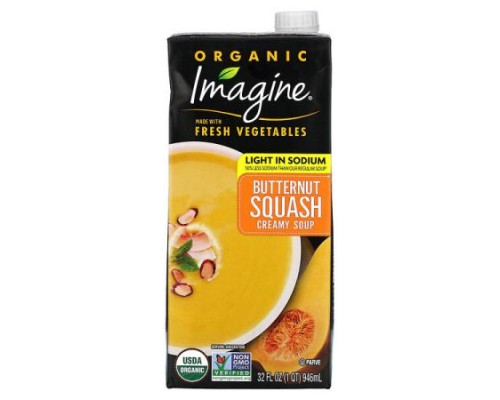 Imagine Soups, Organic Creamy Soup, Butternut Squash, 32 fl oz (946 ml)