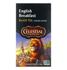 Celestial Seasonings, Black Tea, English Breakfast , 20 Tea Bags, 1.5 oz (44 g)