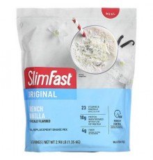 SlimFast, Original, Meal Replacement Shake Mix, French Vanilla, 2.98 lb (1.35 kg)