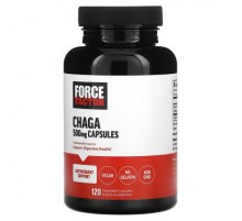 Force Factor, Chaga, 500 mg, 120 Vegetable Capsules
