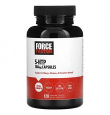 Force Factor, 5-HTP, 100 mg, 120 Vegetable Capsules