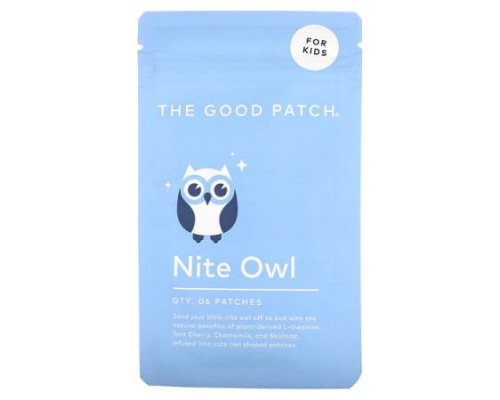 The Good Patch, Nite Owl, For Kids, 6 Patches