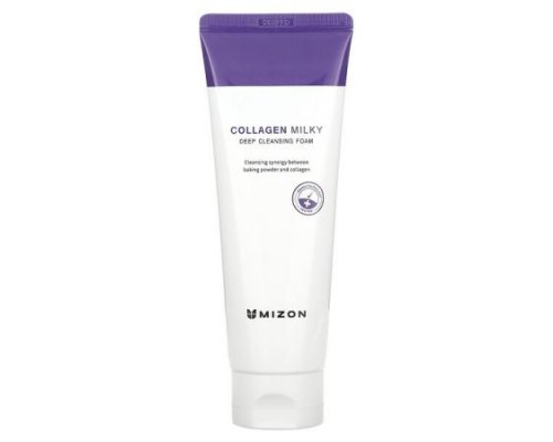 Mizon, Collagen Milky, Deep Cleansing Foam, 5.29 oz (150 g) Mizon, Collagen Milky, Deep Cleansing Foam, 5.29 oz (150 g)