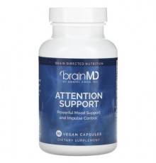 BrainMD, Attention Support, 90 Vegan Capsules