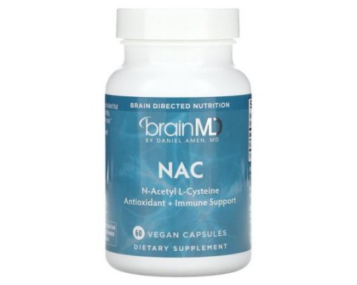 BrainMD, NAC, 600 mg, 60 Vegan Capsules BrainMD, NAC, 600 mg, 60 Vegan Capsules