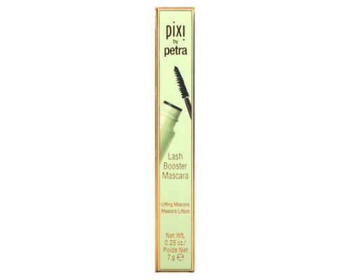 Pixi Beauty, Lash Booster Mascara, Blackest Black, 0.25 oz (7 g) Pixi Beauty, Lash Booster Mascara, Blackest Black, 0.25 oz (7 g)