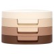 Kaja, Beauty Bento, Soft Matte Eyeshadow Trio, 14 Neutral Moment, 0.13 oz (3.9 g)