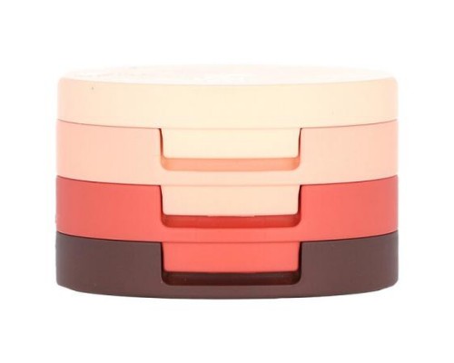 Kaja, Beauty Bento, Bouncy Shimmer Eyeshadow Trio, 02 Orange Blossom, 3 Count, 0.9 g (0.03) oz Each