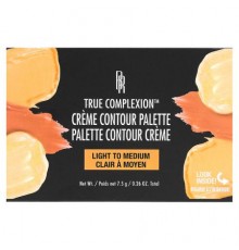 Black Radiance, True Complexion, Creme Contour Palette, 8322 Light To Medium, 0.26 oz (7.5 g)