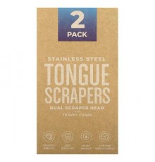 basicConcepts, Stainless Steel Tongue Scrapers , 2 Pack