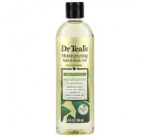 Dr. Teal's, Moisturizing Bath & Body Oil, Eucalyptus & Spearmint, 8.8 fl oz (260 ml)