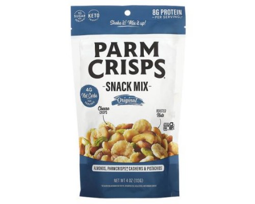 ParmCrisps, Snack Mix, Original , 4 oz (113 g) ParmCrisps, Snack Mix, Original , 4 oz (113 g)