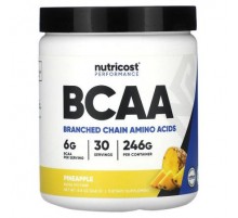Nutricost, Performance, BCAA, Pineapple, 8.8 oz (246 g)