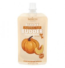 Bark Bistro, Buddy Budder, Peanut Butter For Dogs, Pumpkin Pup, 4 oz (113 g)