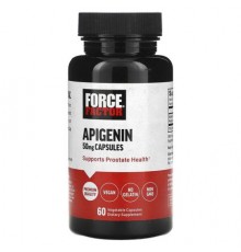 Force Factor, Apigenin, 50 mg, 60 Vegetable Capsules
