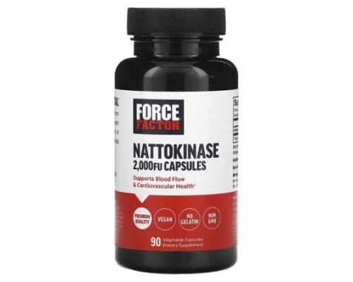 Force Factor, Nattokinase, 2,000 FU, 90 Vegetable Capsules