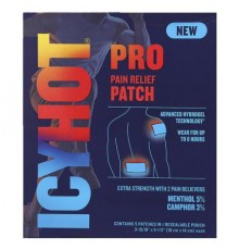 Icy Hot, Pro Pain Relief Patch , 5 Patches