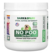 Bark&Spark, No Poo Chews, For Dogs, Chicken , 120 Soft Chews, 9.3 oz (264 g)