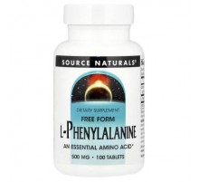 Source Naturals, L-Phenylalanine, 100 Tablets