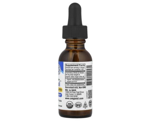 North American Herb & Spice, Oreganol™, Oil of Wild Oregano, 1 fl oz (30 ml)