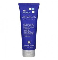 Andalou Naturals, Ultra-Nourishing Body Lotion, Deep Hydration, 8 fl oz (236 ml)