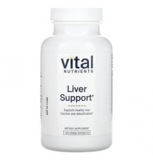 Vital Nutrients, Liver Support, 120 Vegan Capsules