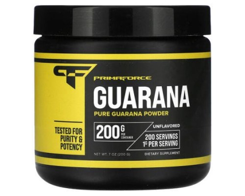 Primaforce, Guarana, Unflavored, 7 oz (200 g) Primaforce, Guarana, Unflavored, 7 oz (200 g)