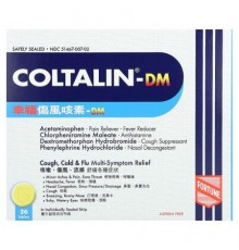 Fortune Pharm, Coltalin-DM, 36 Tablets