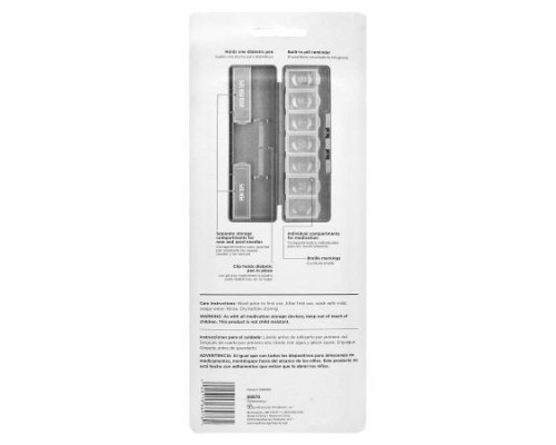 Ezy Dose, 7-Day Pill Reminder with Pen Holder, 1 Count Ezy Dose, 7-Day Pill Reminder with Pen Holder, 1 Count