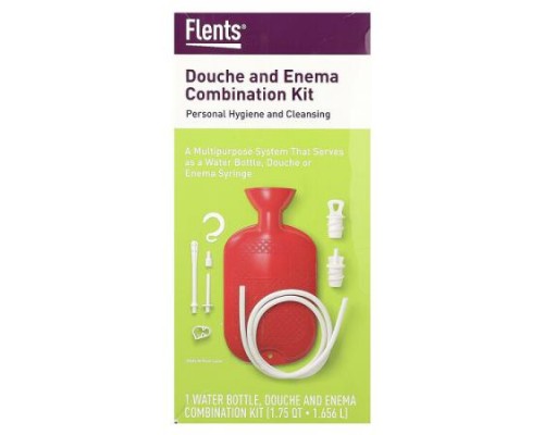 Flents, Douche and Enema Combination Kit, 1 Kit