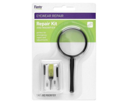 Flents, Eyewear Repair Kit and Magnifier, 2 Count Flents, Eyewear Repair Kit and Magnifier, 2 Count