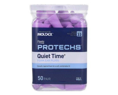 Flents, Protechs, Quiet Time, Foam Ear Plugs, 50 Pair Flents, Protechs, Quiet Time, Foam Ear Plugs, 50 Pair
