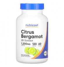 Nutricost, Citrus Bergamot, 120 Capsules (600 mg per Capsule)