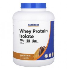 Nutricost, Whey Protein Isolate, Chocolate PB, 5 lb (2,268 g)