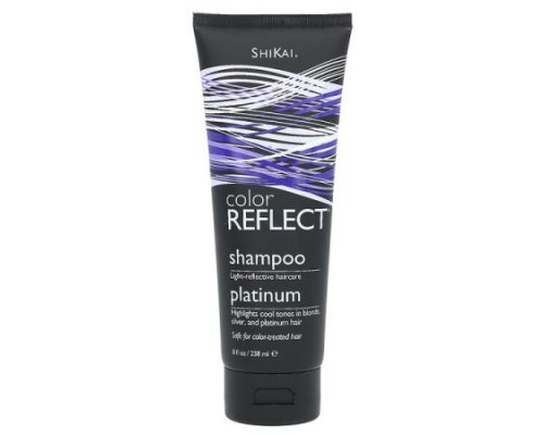 Shikai, Color Reflect, Shampoo, Platinum, 8 fl oz (238 ml) Shikai, Color Reflect, Shampoo, Platinum, 8 fl oz (238 ml)