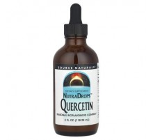 Source Naturals, NutraDrops™ Quercetin, 134 mg, 4 fl oz (118.28 ml)