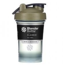 Blender Bottle, Classic, FC Tan, 20 oz (600 ml)
